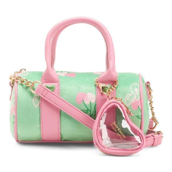 Melie Bianco Handbags - NEW Juicy Couture Retro Cherry Barrel Handbag